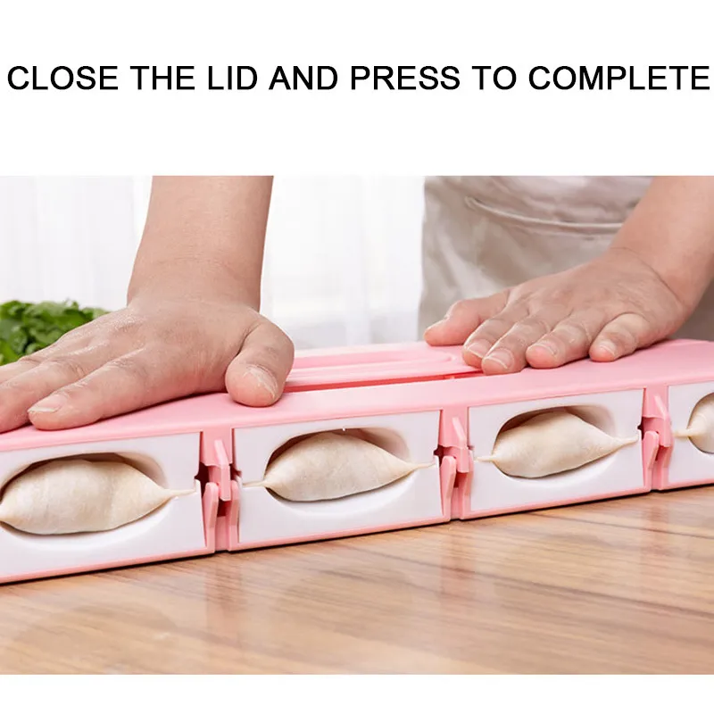 VIP Dumplings Maker Tool Mold Jiaozi Pierogi Make 8 at a Time Baking Molds Pastry Kitchen Accessories Y200612277z