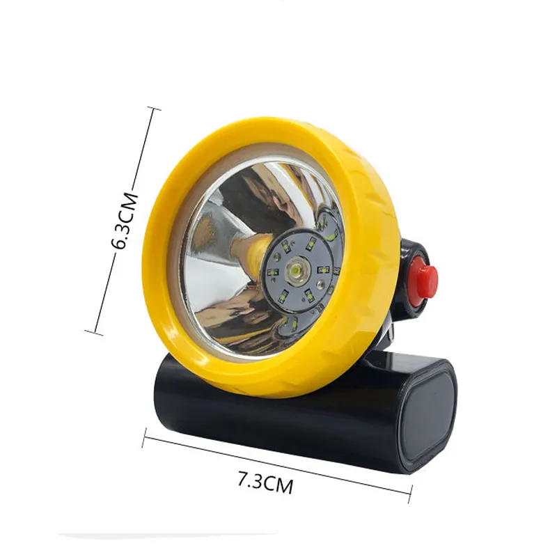 KL45LM New Wireless LED Mining Headlamp Safety Miner Cap Lamp2193882