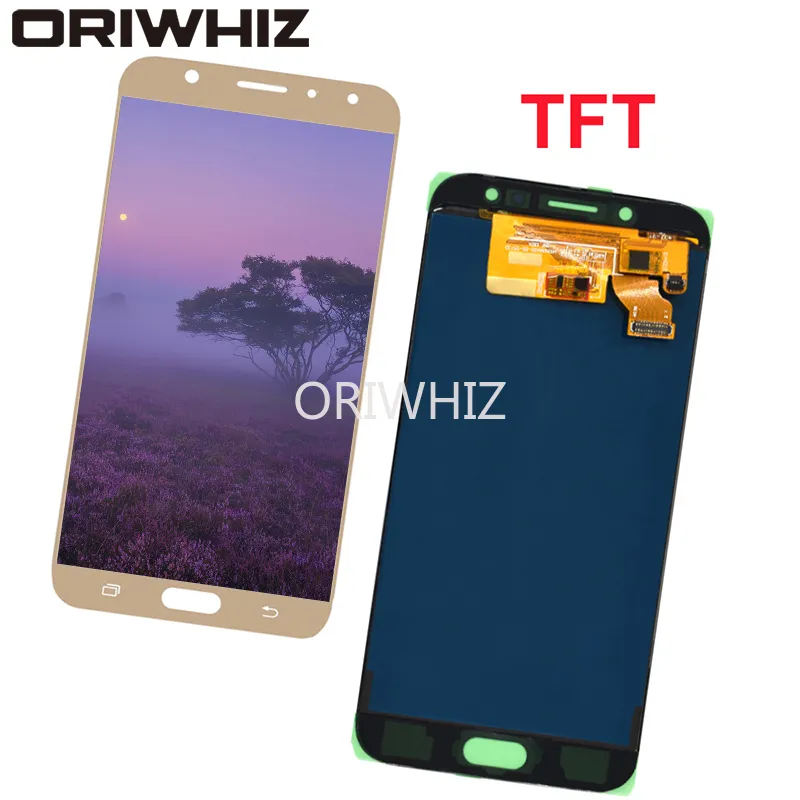 LCD para Samsung Galaxy J7 Pro 2017 J730 Display Montagem do Digitador da tela de toque para SM-J730F J730FM / DS J730F / DS J730GM / DS TFT AMOLED