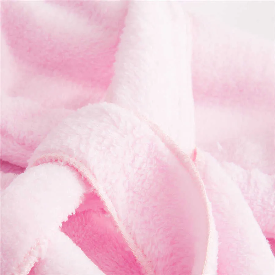 Super Soft Flannel Material Made Baby Towel Washcloth Set Infant Bath born Pography Props Bathrobe 0-6M 210728