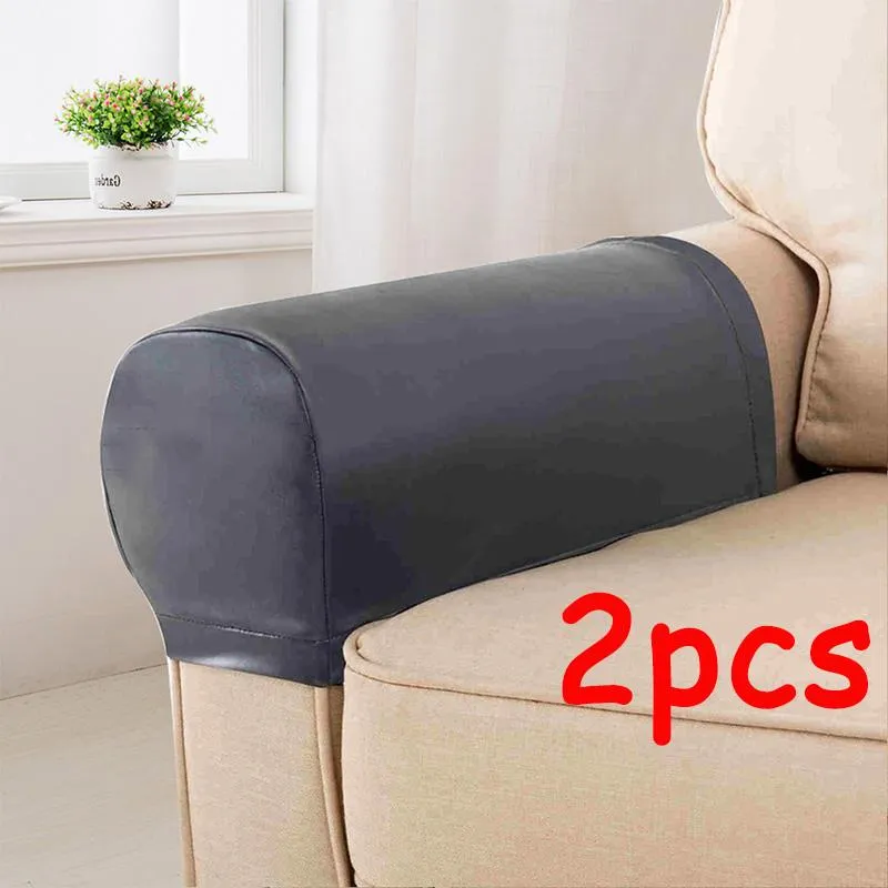 Pokradzki krzesła PU skórzana sofa podłokietnik Elastyczne ręcznik Kanapa Ochraniacza zdejmowana dekoracje fotela 294C