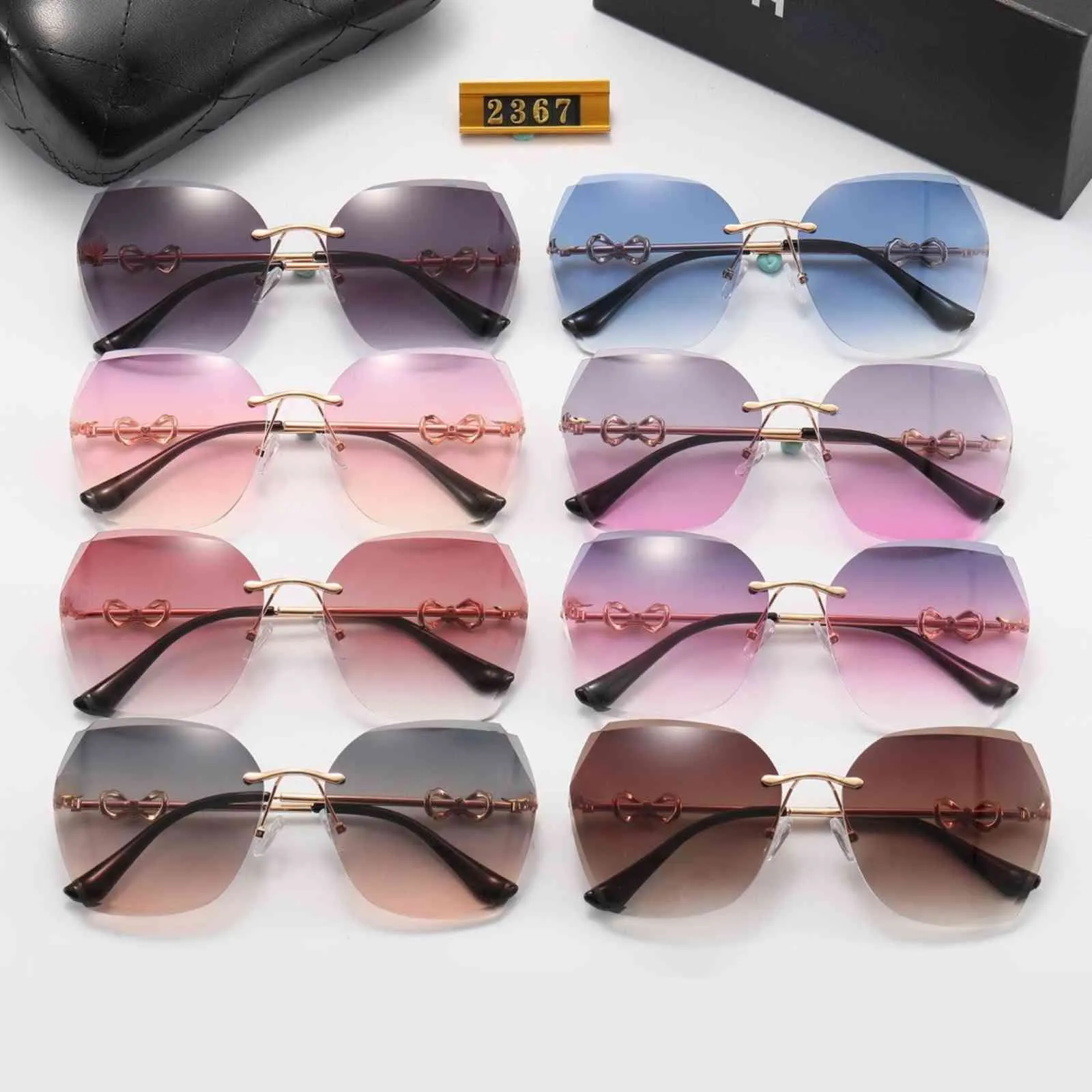 Quadratische Marke für Frauen Männer Glas Mode Luxus Übergroße Brillen Fahren Polarisierte Rundrahmen Retro Reise Sonnenbrille