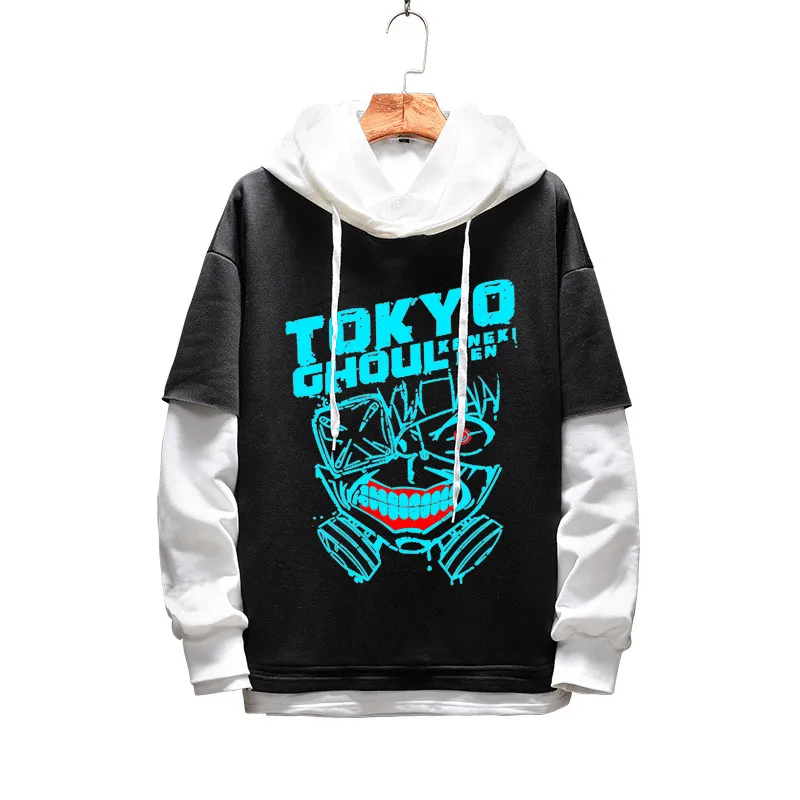 Männer Frauen Hoodies Anime Tokyo Ghoul Pullover Hoodie Sweatshirt Sportswear Studenten Oberbekleidung Cosplay Kostüm Mäntel Jacke Jumper 201128