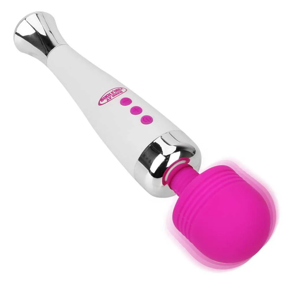 Massage Items upgrade 12 Speed Clitoris Stimulate AV Massager Vibrators Magic Wand USB Charging Sex Toys for Women G-spot292j