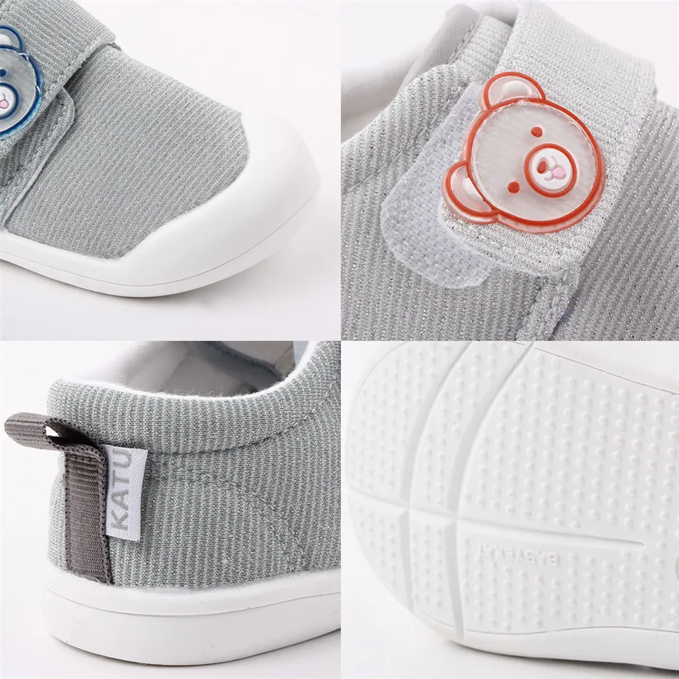 Chaussures pour tout-petits pour bébés 2021 printemps filles garçons chaussures décontractées fond souple dessin animé antidérapant haute qualité bébé premiers marcheurs chaussures 210317