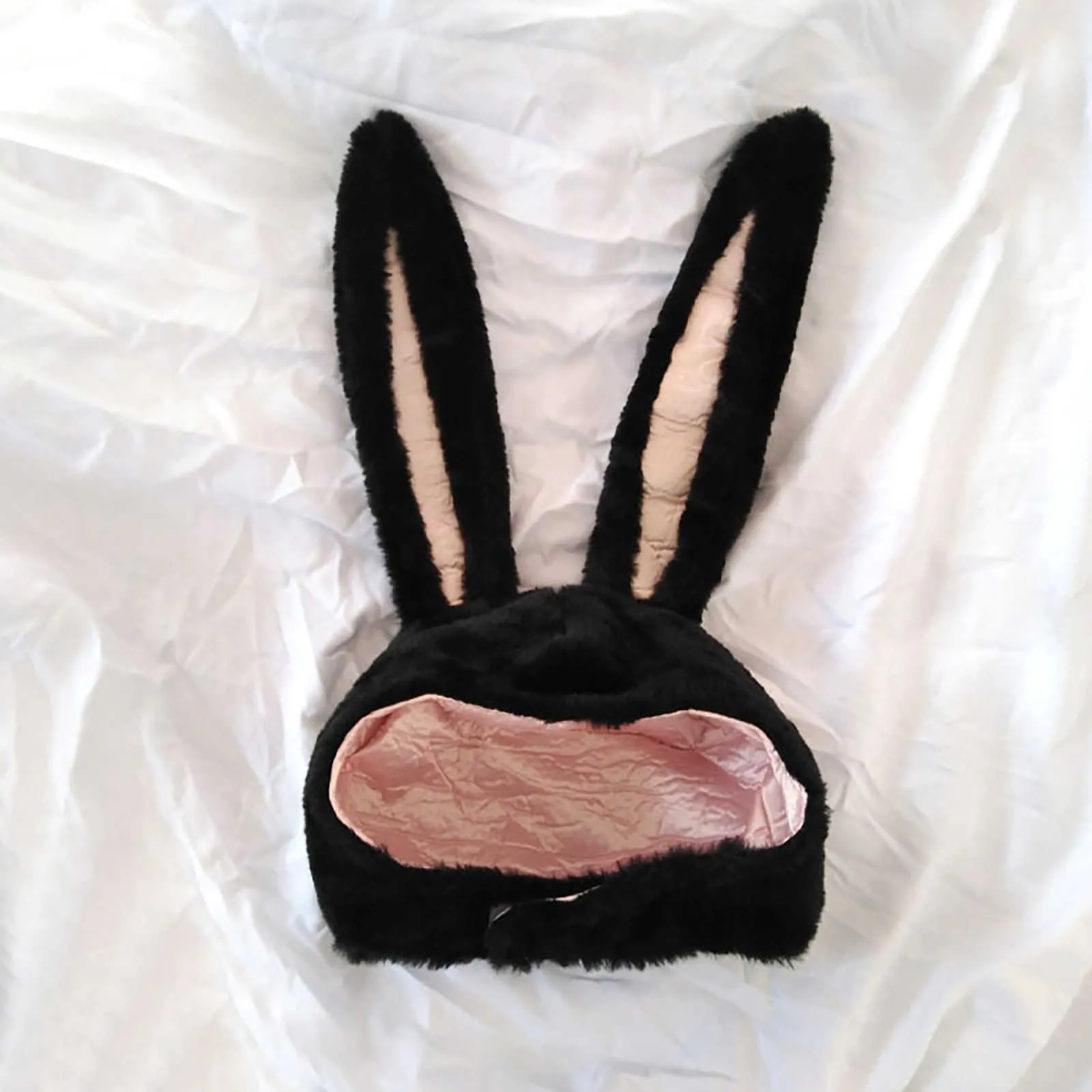 Kobiety Mężczyźni Śmieszne Pluszowe Królik Uszy Kapelusz Cute Rabbit Eastern Cosplay Costume Akcesoria Headwear Halloween Party Rekwizyty Y0911