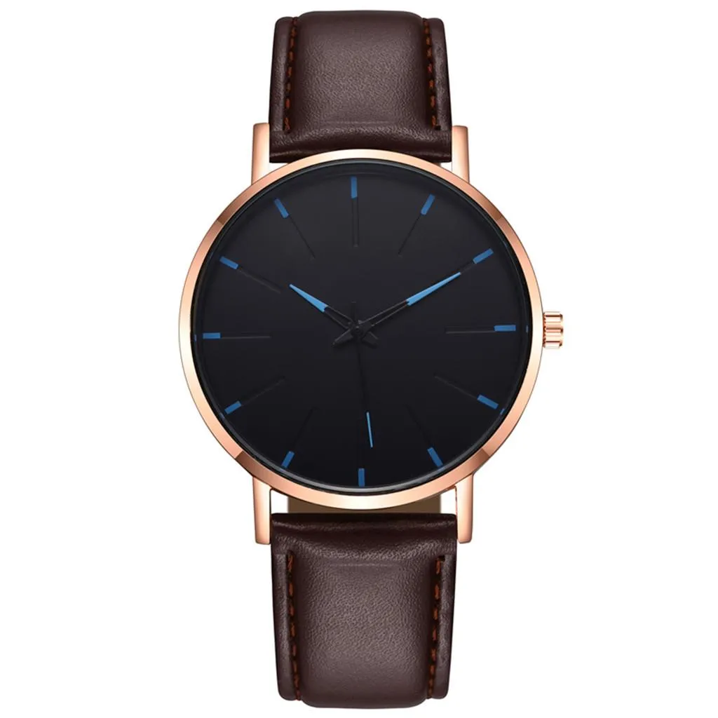 I migliori orologi da uomo orologi al quarzo 40 mm impermeabili orologi da polso da uomo d'affari regali uomo Color172014