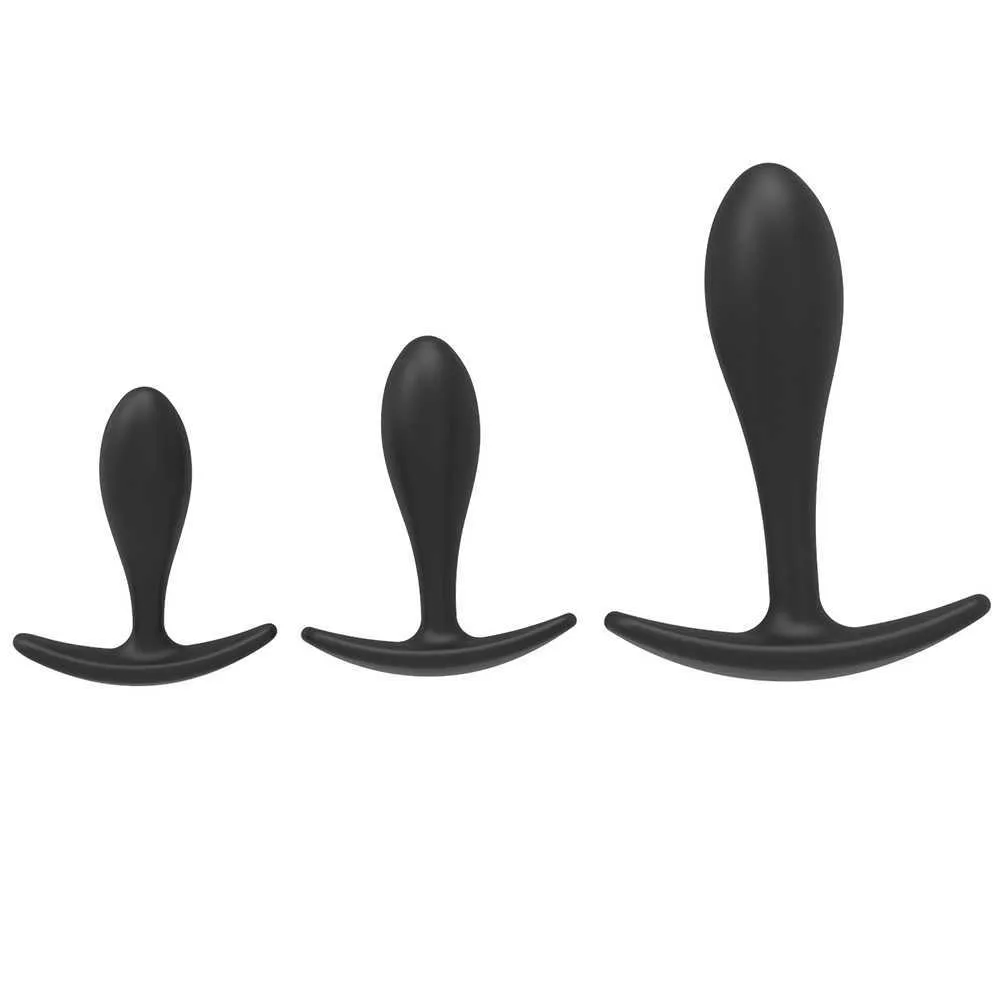 Itens de massagem s/m/l tamanho de silicone plug butds de bunda sexy brinquedos para homens massageador de massageador de próstata ânus Dildo