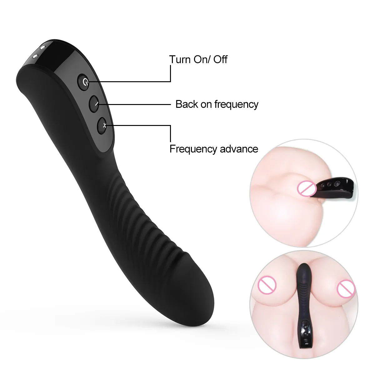 Massaggio Nuovi vibratori del dildo del silicone Prodotti sexy le donne G Spot Stimolatore del clitoride femminile Clitoride vibratori del dildo Giocattoli sexy 232N