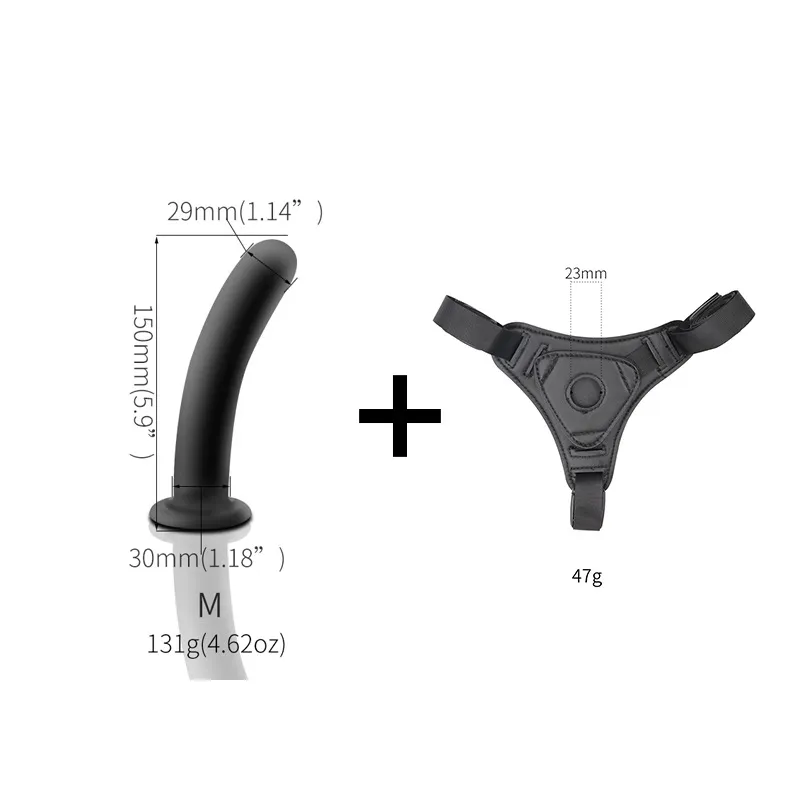 Silikonowe noszenie fałszywe penis duże dildo ramy majtki Paski na dildo spodnie dla dorosłych zabawki seksu 8266570