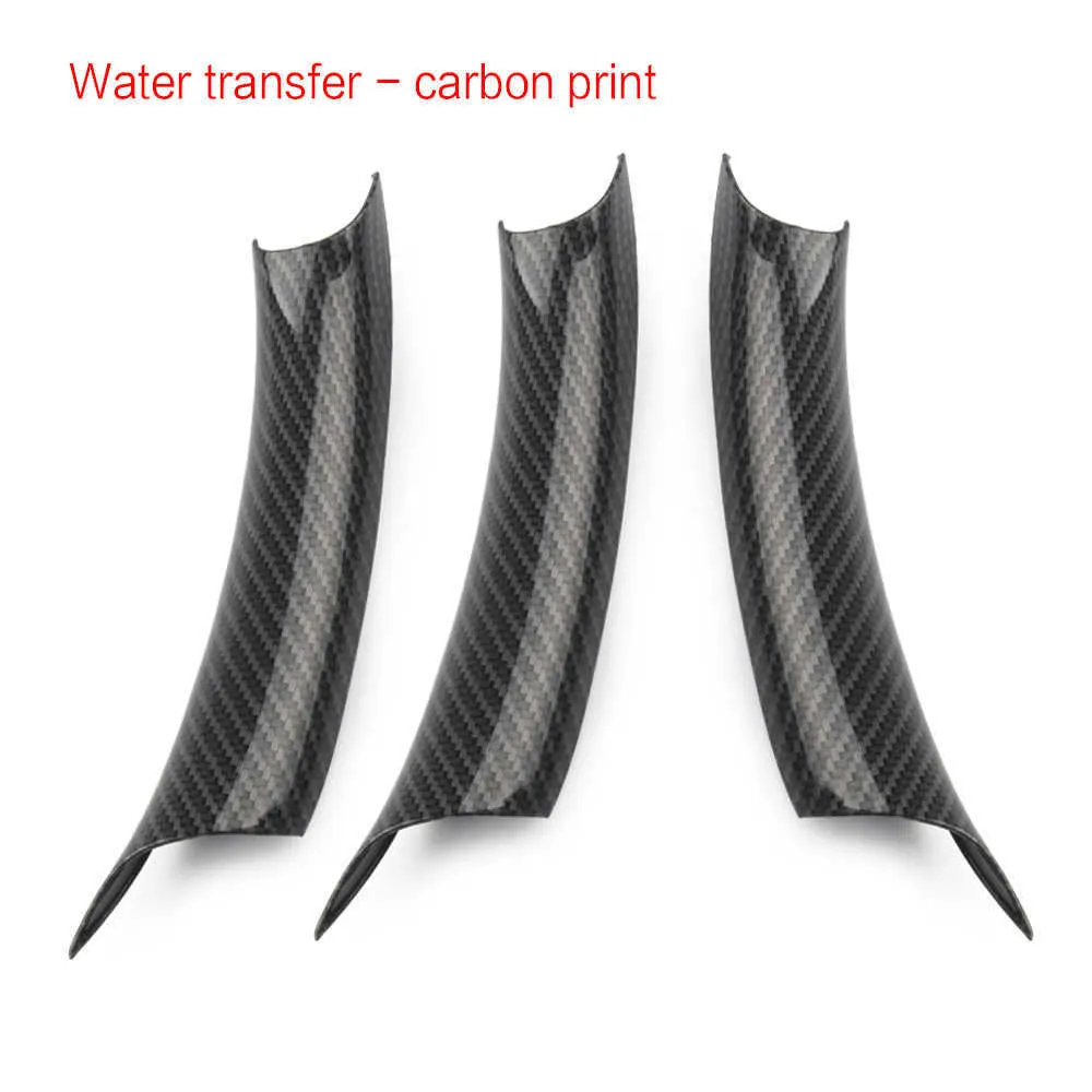 Carbon Faser Auto Innen Tür Pull Griff Innere Panel Trim Abdeckung Schnelle Installation Mit Sekunden Für BMW X5 X6 E70 e71 E72 Auto