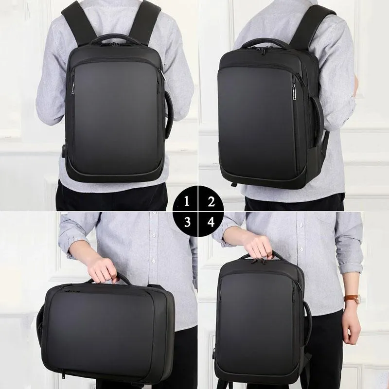 Duffel Bags Laptop Backpack Men's Business Notebook Waterproof Back Pack Usb Charging Bag Travel Bagpack Anti Theft274L