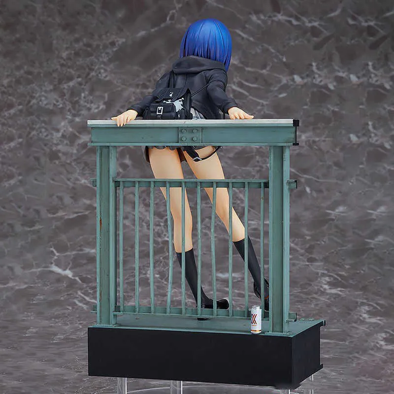 Anime Darling in the FranXX Ichigo PVC Action Figure toy 22CM Figure toy Green railing Figure Model Toys Collection Doll Gift Q0721304958