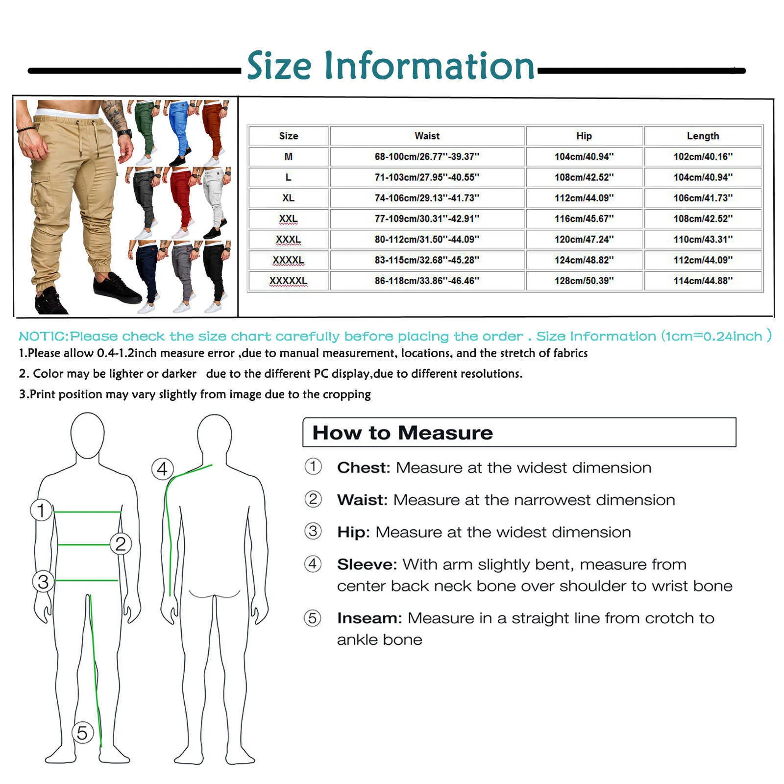 Casual Men Ankle Slim Fit Pants Midwaist Stretch Hip Hop Jogger Length Fashion Breathing Trousers#G30 210715
