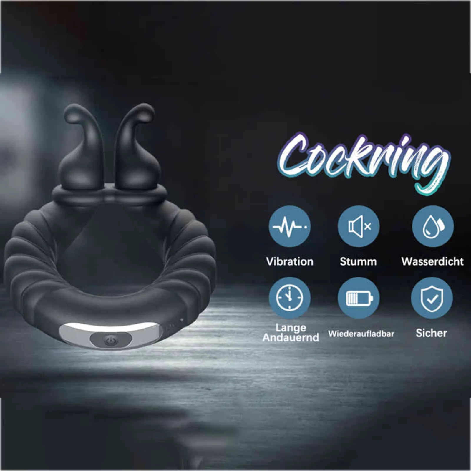 NXY Cockrings escargot USB charge vibrant serrure anneau de sperme mâle masturbateur pénis adulte Sex Toy vibrateur coq pour hommes 1123