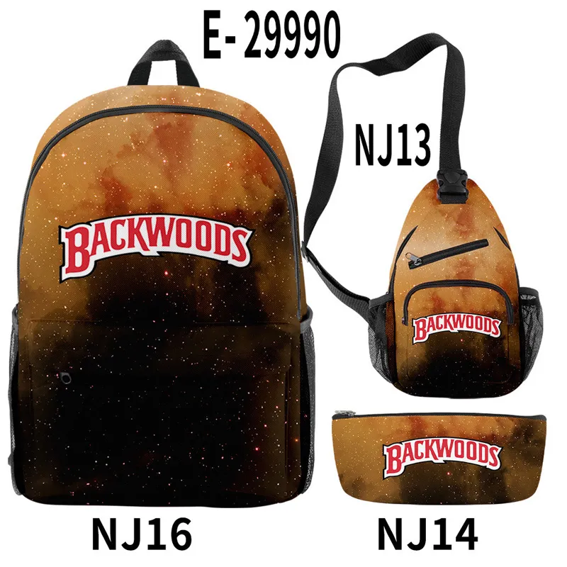 40 estilos Backpacks Backpack For Men Boys Cigarro -Backwoods Laptop ombro Bag da bolsa de ombro da escola Bag4820015