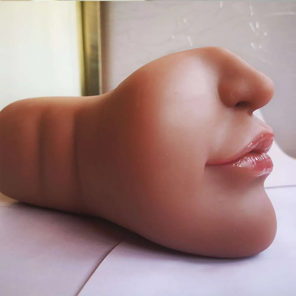 Prodotti adulti Feeling artificiale Real di gola profonda 3D maschio maschio maschio bocchetto tascabile giocattoli sessuali orali uomo erotico231t