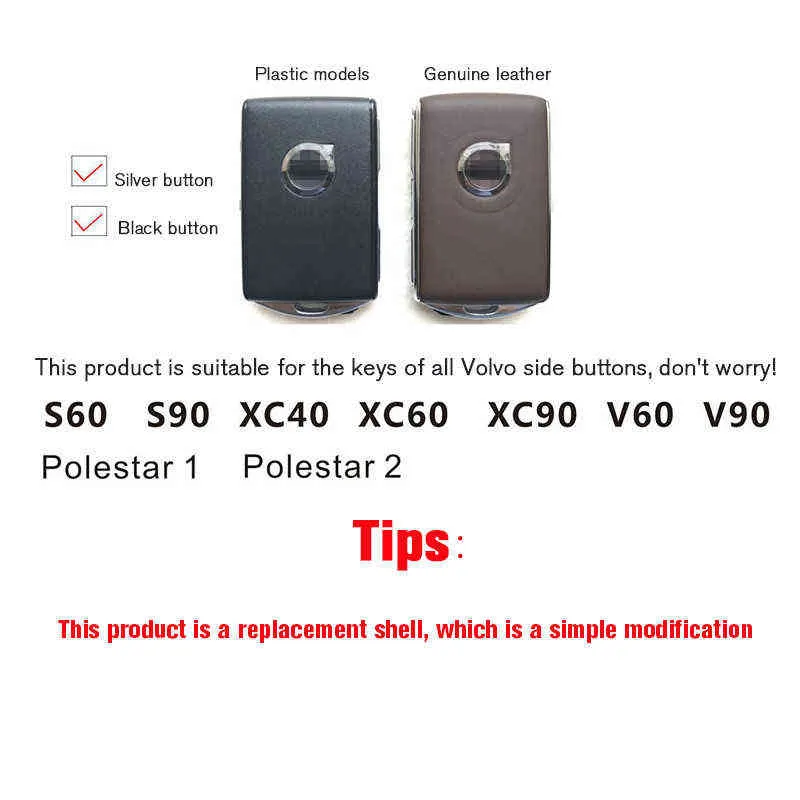 Wood Grain Car Key case Classic Fashion For Car Key Cover for S60 S90 XC40 XC60 XC90 V60 V90 Polestar 1 Polestar 24712481