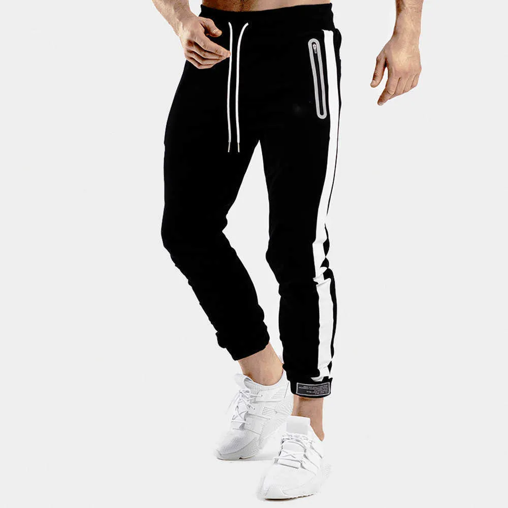 Męskie spodnie spodnie skokowe moda casual spodnie pot męskie jogger sport streetwear 211013