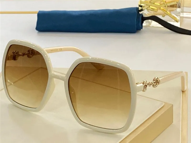0890 Nya mode solglasögon med UV -skydd för män och kvinnor Vintage Square Frame Populär toppkvalitet med Case Classic 0890s 289D