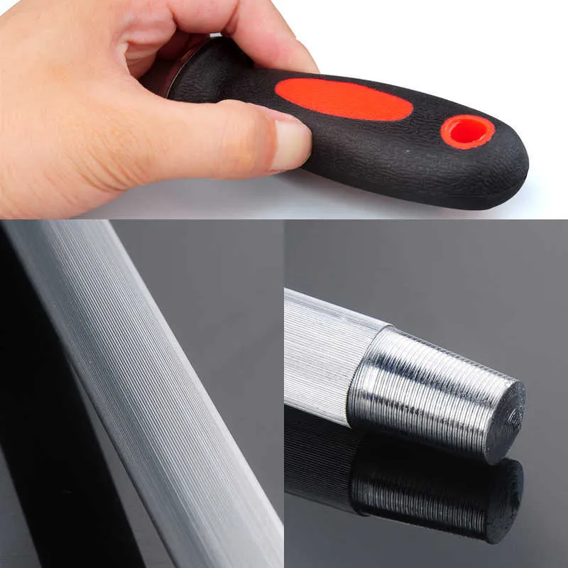 6"/8"/10"/12" knife sharpener Sharpening Ceramic Rod ABS Handle Honing Knife Sharpener for Knives steel musat 210615
