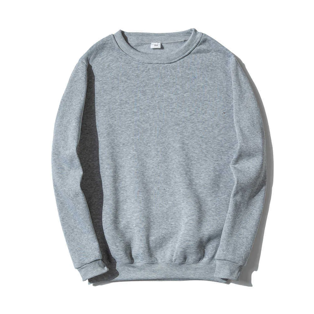 Mode Solide Sweatshirts Sweats à capuche Automne Hiver Chaud Sweat-shirt en polaire de haute qualité Hommes Tops Homme Marque Hip Hop Pull F 211014
