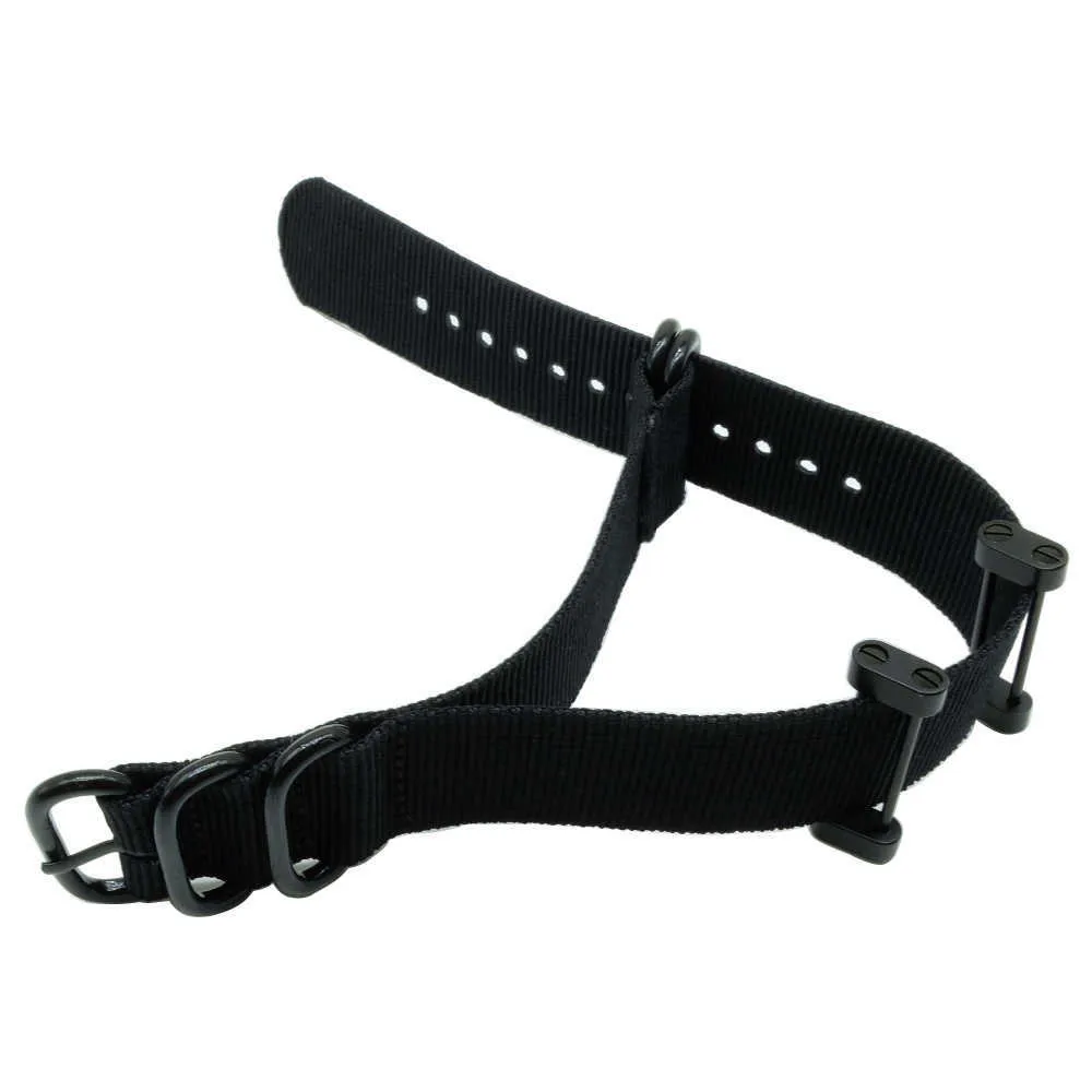 Para Suunto Núcleo para Nota G10 Militar Zulu Heavy Duty 5 Anel Nylon Diver Watch Strap Band Bracelet Adaptadores Kit e Ferramenta H0915