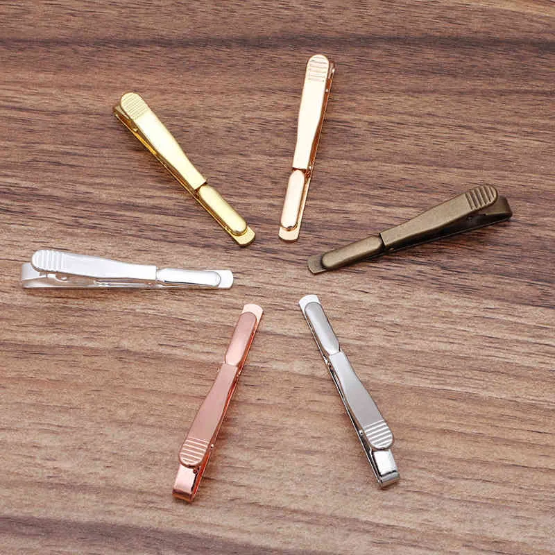 55mm Clip Pin Chiusure Tie Bar Risultati dei gioielli da uomo Accessori abbigliamento Bulk intero