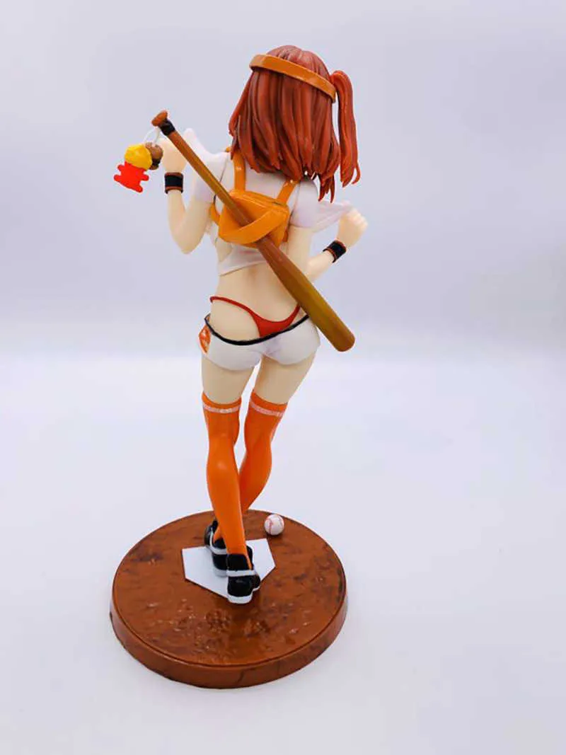 Anime skytube originele illustratie honkbal illustratie door mataro 28 cm sexy meisje figuur pvc actiefiguur speelgoed poppen cadeau q1817431