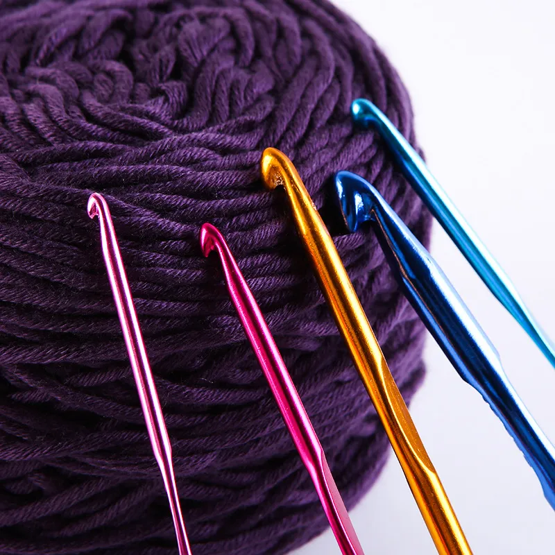 メタルハンドルかぎ針編みの針クロシュフックセット28mmかぎ針編み針の織り織り針ツールDHL5257743