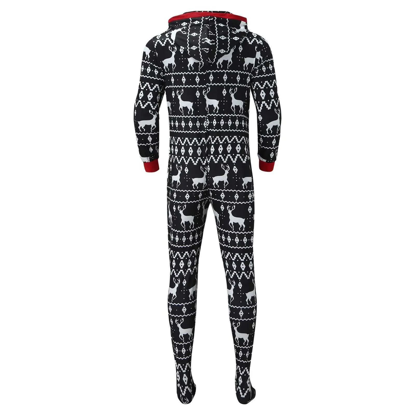 Abiti coordinati la famiglia natalizia Pigiama tutina 2022 Caro adulto Abbigliamento la casa bambini Capodanno Lucky Deer Sleepwear Pagliaccetto L3 H1014