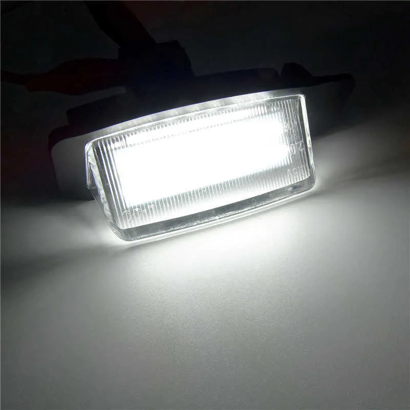 2 Stück LED-Anzahl Kennzeichenbeleuchtung Lampen für Mitsubishi OUTLANDER XLCW 2006-2012 Lancer Sportback 2008~2012 Autozubehör