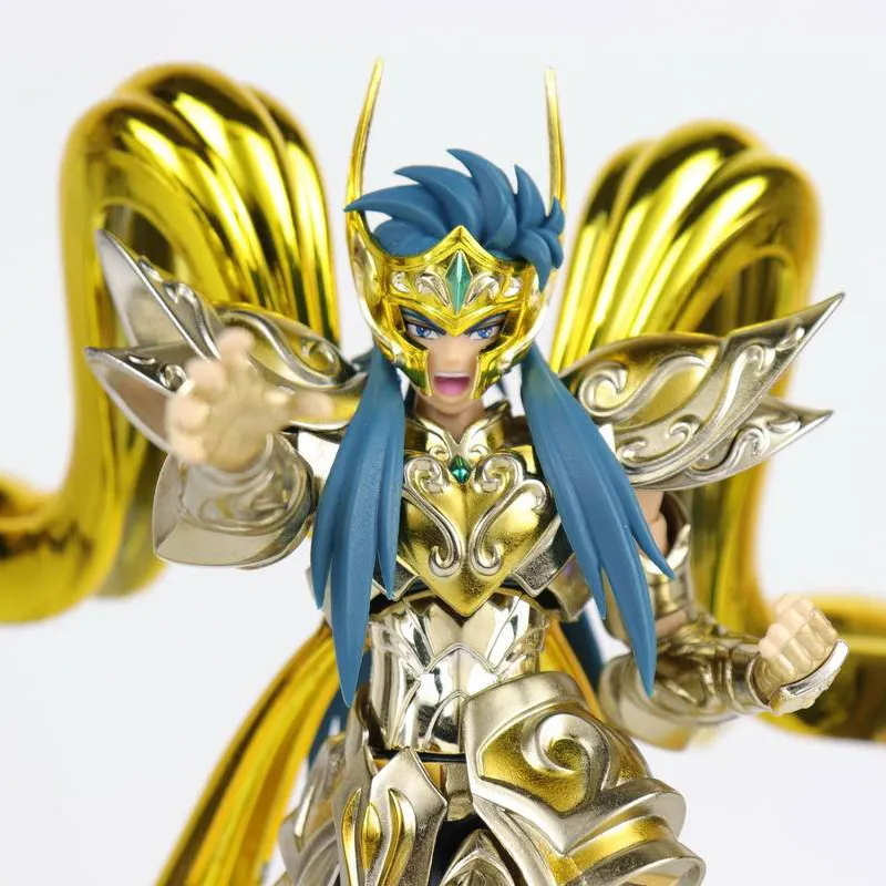 Yeni Varış Büyük Oyuncaklar Saint Seiya Ex Aquarius Camus God Cloth Sog Metal Zırh GT Model Ex Efsane Bez Eylem Figürü Hediyeleri40629312481313