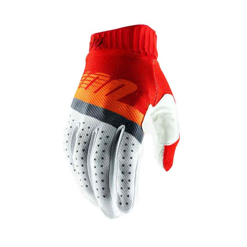 Guantes de ciclismo ATV de verano Motocicleta MTB para hombres Montar al aire libre Dedo completo Equipo de carreras de carretera Guante 211124