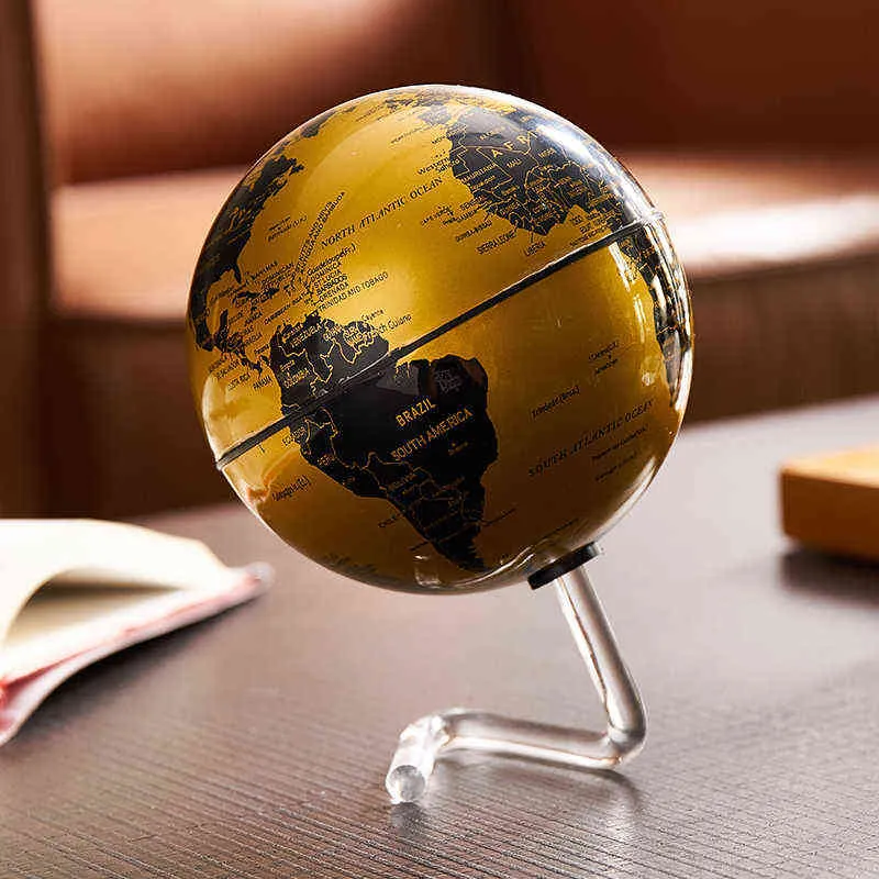 Acessórios de decoração para casa retro mundo globo aprendizagem mapa mesa acessórios decoração geografia crianças educação 211029253a