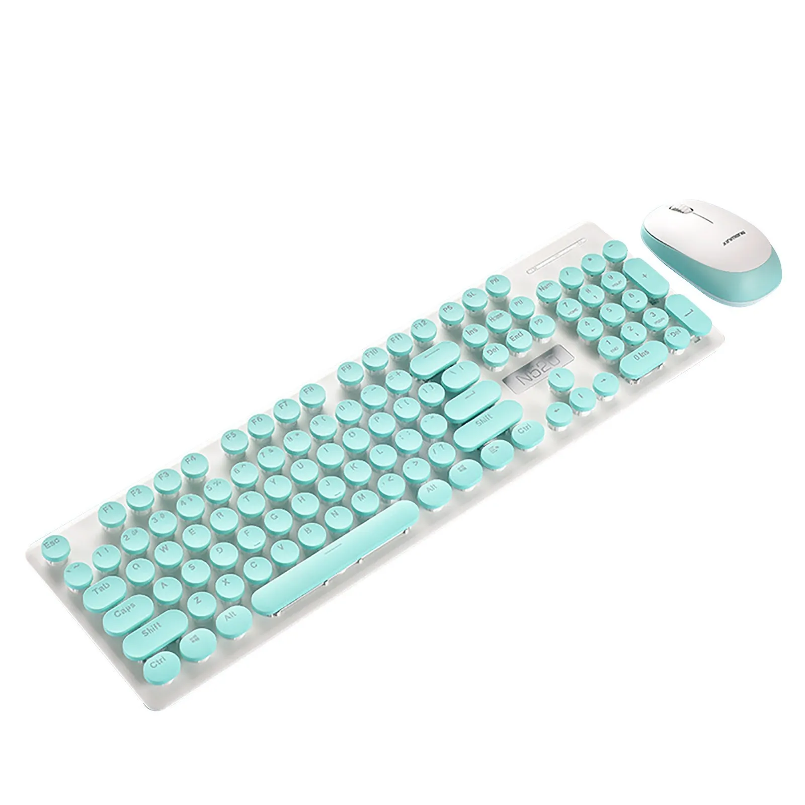 Retro Keyboard Set 2.4GHz 104 Keys Gaming Keyboards Fashion wireless Mouse Gamer Laptop PC Games J6