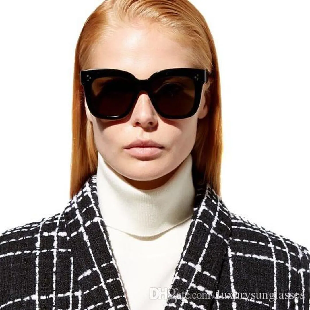 41444 Occhiali da sole moda donna Avvolgere protezione UV Stile di vendita Modello unisex Cornice quadrata Maschera Occhiali da sole di alta qualità Vieni 2348