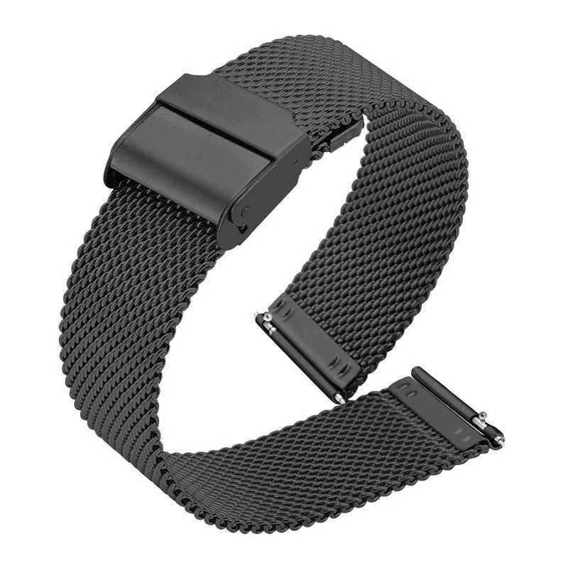 Wysokiej jakości stali nierdzewnej 316L Easy Wymienne zegarek Milanese Strap Quick Release Mesh Band H0915