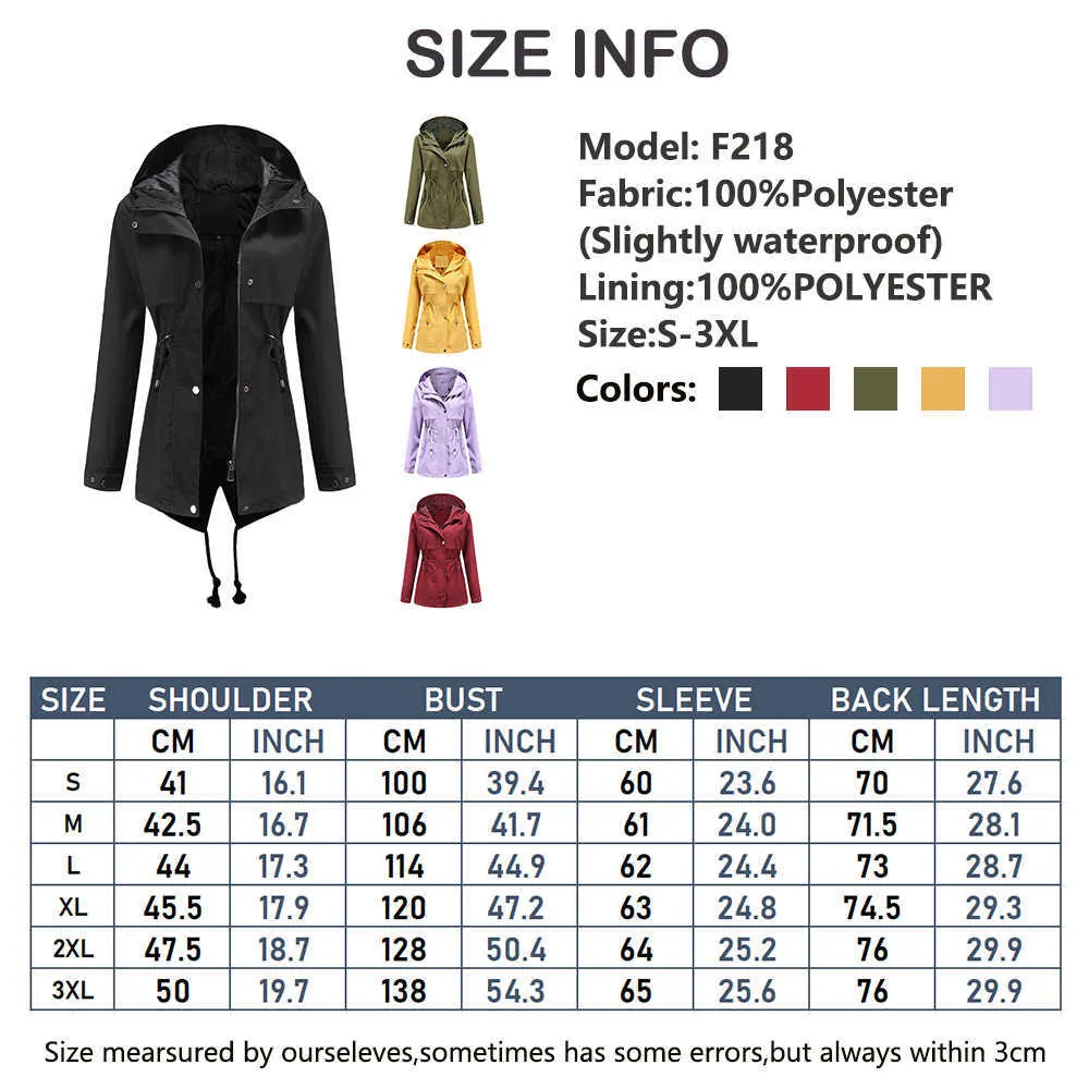 large size trench women female windbreaker hooded cape woman clothes long trench coat loose plus size outwear duster coat 210812