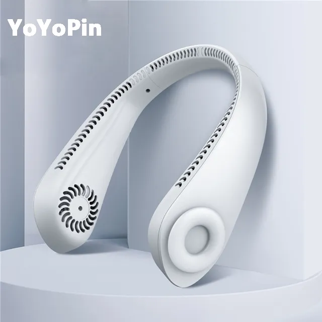 Xiaomi Youpin YOYOPIN Mini ventilateur de cou refroidisseurs d'air portables sans lame USB rechargeable ventilateurs de sport muets pour ventilateur extérieur Portat271w