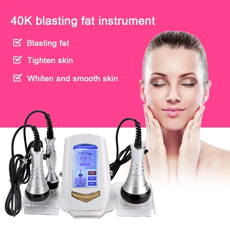 LW-101 Body Slimming Machine Ultrasonic Fat Borttagning och formning av massager-40K Viktminskningsinstrument med anti-rynkfunktioner