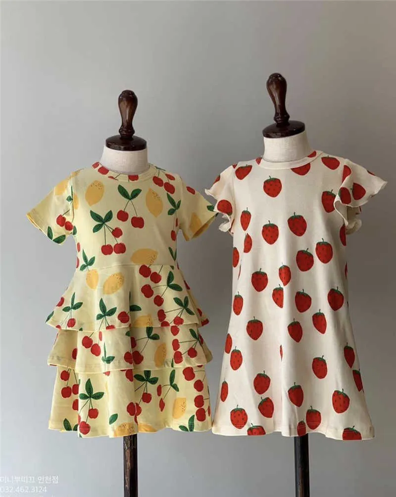Toddler Girl Outfits Mini Brand Summer Girls Dress Cartoon Fashion Baby Tshirts Boy Clothing Kids Clothes Thanksgiving 2108045918544