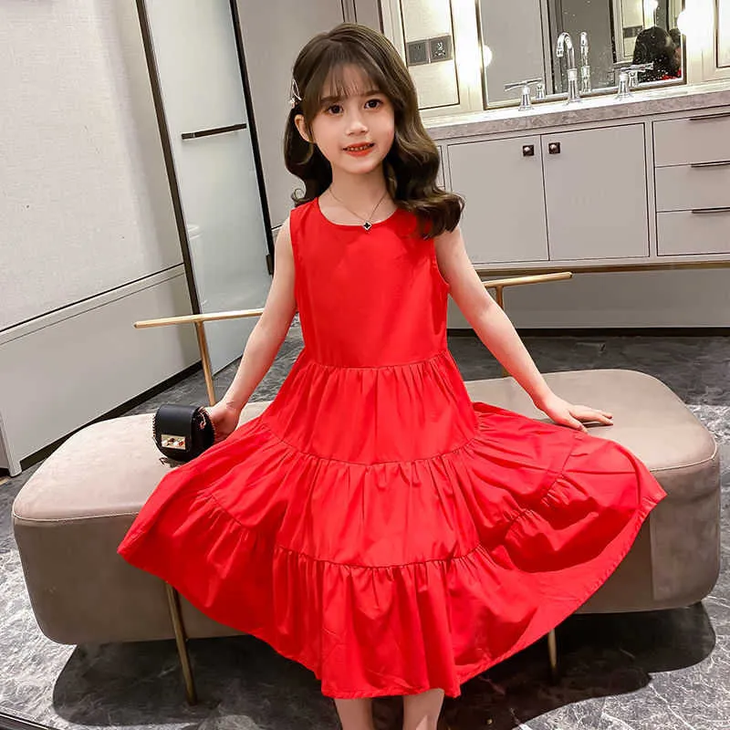 Compra Ropa Para Niños De Verano Vestido Para Chicas 12 Vestido De Princesa  De Verano 10 Adolescentes Chaleco De Moda Vestidos 9 Niños 2021 Nuevo 11  Ropa De Niñas Barato | Entrega Rápida Y Calidad | Es.Dhgate