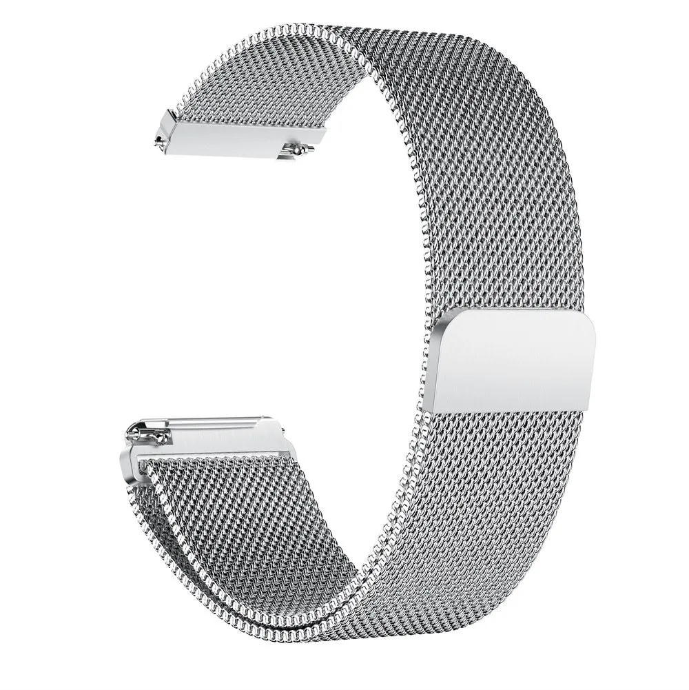 Bracelet en acier inoxydable en métal pour Fitbit Versa Bracelet poignet Bracelet magnétique milanais ajustement bit Lite Verse montre accessoires intelligents4487840