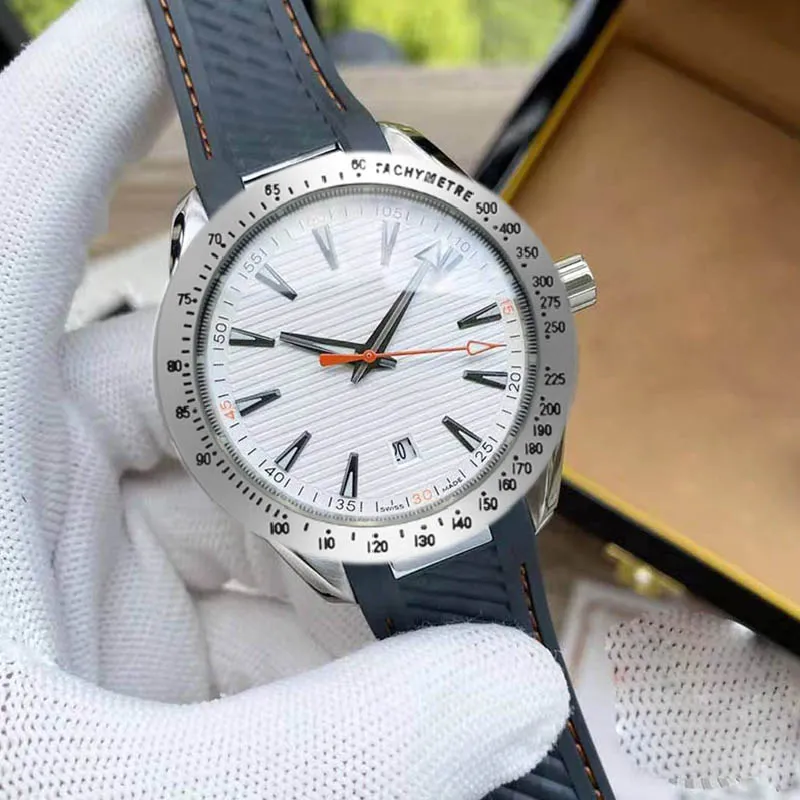 新しい豪華な機械式の男性は8500の自動紳士時計時計ジェームズ007スペクターメンズドレスデザイナーウォッチオスギフトwristwatch relo235y