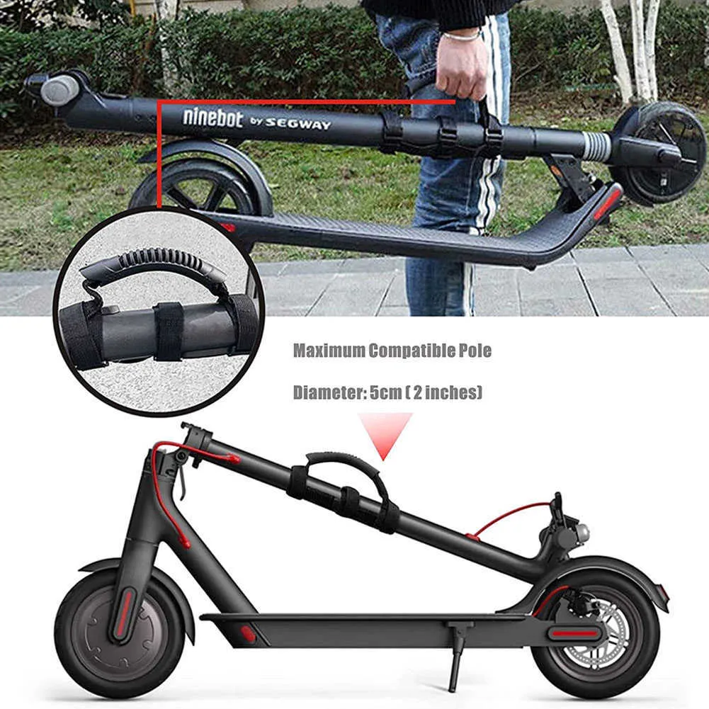 Electric Bike Scooter Hand Carrying Straps Skateboard Portable Handle Band Belt Webbing Hook Fit for Xiaomi M365 Pro / ES1 ES2