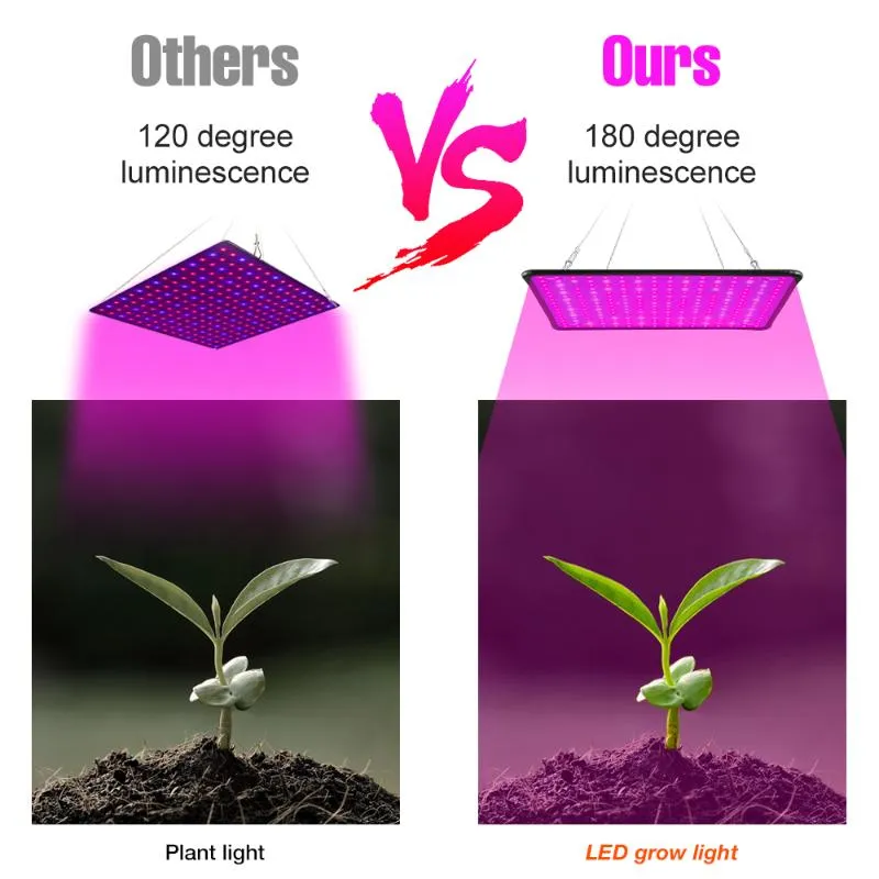 Pflanze wachsen Licht 2000W Blume Phyto Wachstum Lampe LED Volles Spektrum Sämling Fito EU US UK Plug Veg 240 Lichter1904