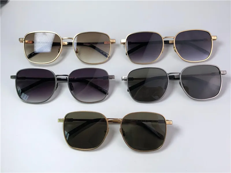 Nieuwe mode sport zonnebrillen H013 vierkante metalen frame eenvoudige en veelzijdige stijl populaire outdoor outdoor UV400 Beschermende brillen Top Qual228B