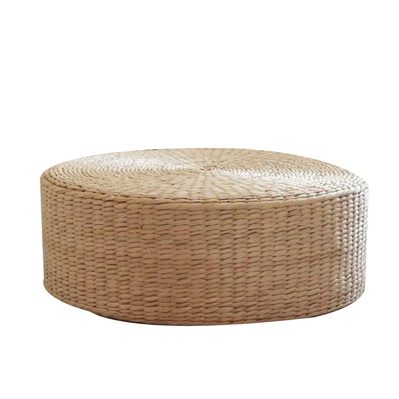 Tatami Floor Pillow Seating CushionRound Padded Room Floor Straw Mat for Outdoor Indoor Seat177 Inch x 42 Inch 201009