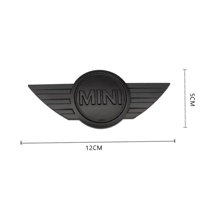 Car Styling Adesivi in metallo 3D in fibra di carbonio Distintivo dell'emblema Mini Cooper One R50 R52 R53 R56 F55 F56 R57 R58 R59 Accessori6257077